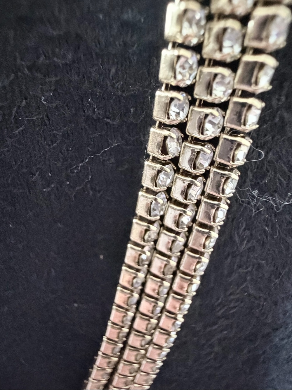 64" Continuous Rhinestone Loop - No Clasp - Picture 3 of 4